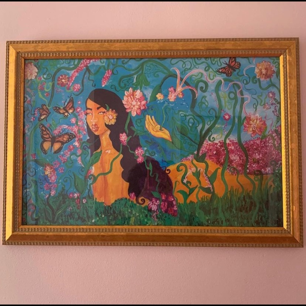 Bohemian Fairy Art Painting by Jae Daisy
